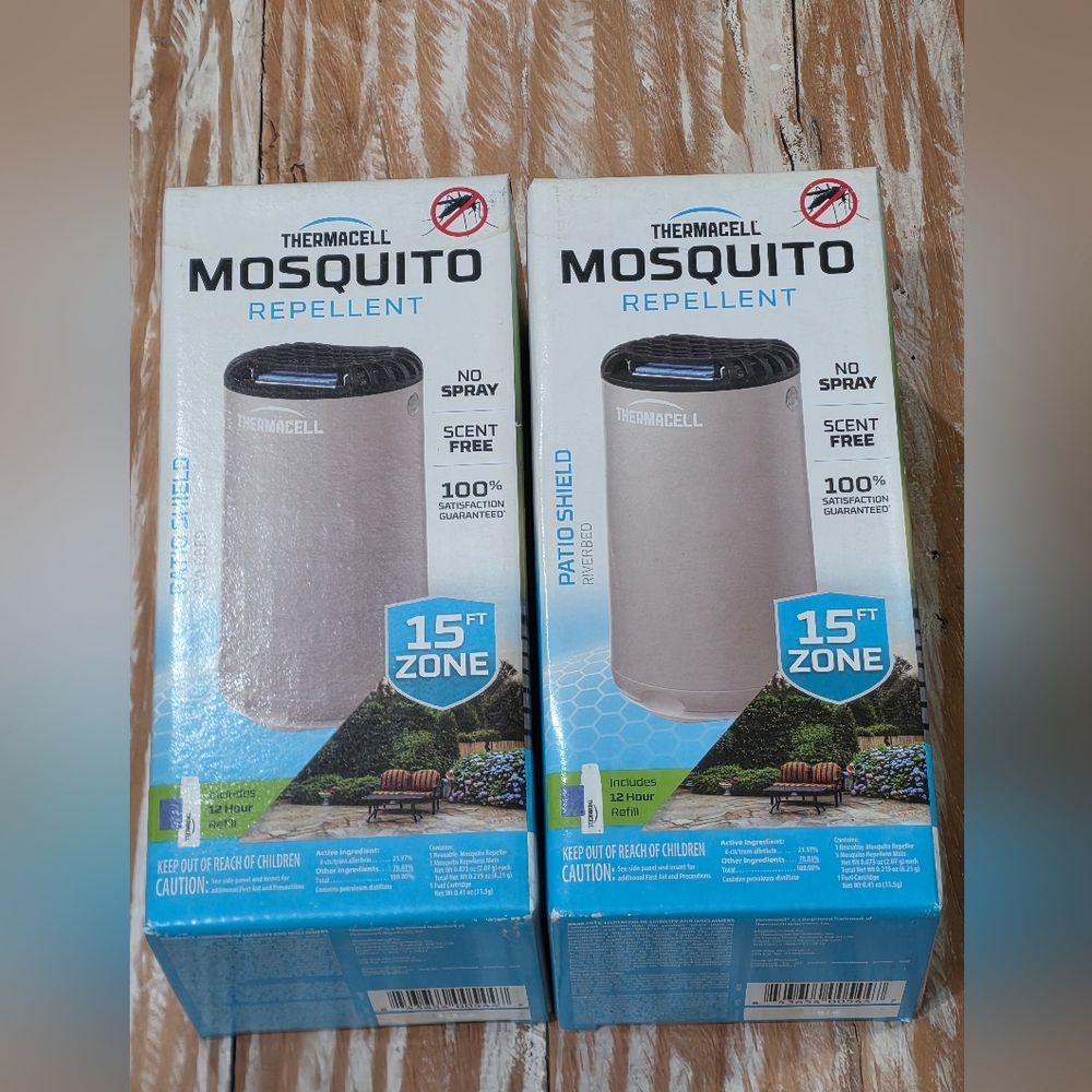 2 Thermacell‎ Outdoor Mosquito repellent 15ft